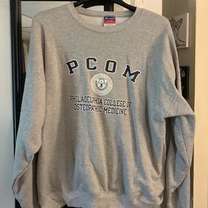 PCOM college champion sweat shirt